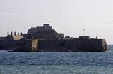 twierdza Elizabeth Castle w St. Helier, wyspa Jersey, Channel Islands, Wyspy Normandzkie