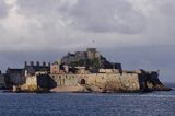 twierdza Elizabeth Castle w St. Helier, wyspa Jersey, Channel Islands, Wyspy Normandzkie