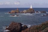 latarnia morska La Corbiere, wyspa Jersey, Channel Islands, Anglia, Wyspy Normandzkie, Kanał La Manche