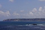 St Quen's Bay widok z La Corbiere Point, wyspa Jersey, Channel Islands, Anglia, Wyspy Normandzkie, Kanał La Manche