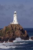 latarnia morska La Corbiere, wyspa Jersey, Channel Islands, Anglia, Wyspy Normandzkie, Kanał La Manche