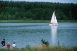 Jezioro Nidzkie na Mazurach, szlak Wielkich Jezior Mazurskich, Polska