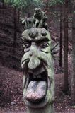 rzeźby na Wzgórzu Czarownic, Juodkrante, Mierzeja Kurońska, Zalew Kuroński, Litwa unique wooden sculptures on the Hill of Witches, Juodkrante, the Curonian Spit, Lithuania