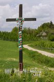 Krzyż przydrożny, Kąkolówka, Pogórze Dynowskie