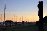 rzeźba w porcie, port jachtowy w Kemi, Finlandia, Zatoka Botnicka