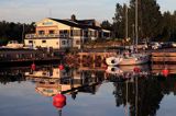 port jachtowy i restauracja w Kemi, Finlandia, Zatoka Botnicka