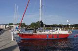 wyspa Kihnu, port jachtowy, Zatoka Ryska, Estonia yacht harbour, Kihnu Island, Riga Bay, Estonia