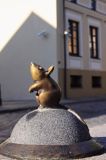 cudowna myszka, Kłajpeda, Litwa a mouse sculpture, Klajpeda, Lithuania