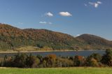 Zalew jezioro Klimkówka / Beskid Niski/