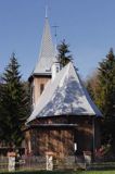 drewniany kościółek w Komańczy, Bieszczady
