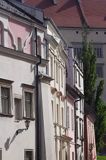 Cracow uliczka Starego Miasta i Wawel