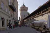 Cracow Brama Floriańska i mury obronne, Stare Miasto