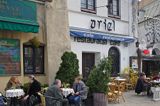 Cracow Krakowski Kazimierz żydowskie miasto fragment ulicy Szerokiej restauracja Ariel