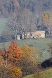 Krywe ruiny cerkwi, Park Krajobrazowy Doliny Sanu, Bieszczady