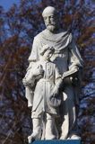 Krzemienna, figura św. Wincentego a Paulo, Pogórze Dynowskie