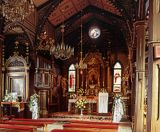 Krzywosądz, kościół drewniany, Kujawy, Polska