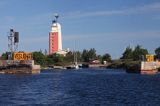 port i latarnia morska na wyspie Kylmapihlaja, Finlandia, Zatoka Botnicka