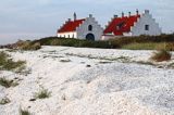 Plaża muszelkowa, Budynek muzeum, Logstor, Limfjord, Jutlandia, Dania