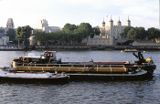 Londyn Tamiza Tower of London barki na Tamizie