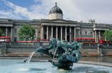 Londyn Trafalgar Square i National Gallery
