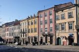 Lwów, Rynek, pierzeja północna, Ukraina