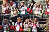 Lwów lalki w strojach ludowych Ukraina