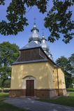 Malawa, murowana cerkiew św. Teodosija Pieczerskiego, zbudowana w 1897, Pogórze Przemyskie