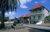 Budynek muzeum Oranjestad, St. Eustatius Małe Antyle, Karaiby
