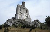 Mirów ruiny zamku szlak Orlich Gniazd