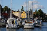 Port, przystań w Motala, Kanał Gota, Gotajski, Motala, Szwecja