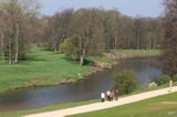 Park Mużakowski, Łęknica, lista światowego dziedzictwa UNESCO, rzeka Nysa Łużycka, widok ze strony polskiej