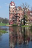 Park Mużakowski, Łęknica, lista światowego dziedzictwa UNESCO, Nowy Zamek po stronie niemieckiej