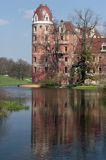 Park Mużakowski, Łęknica, lista światowego dziedzictwa UNESCO, Nowy Zamek po stronie niemieckiej