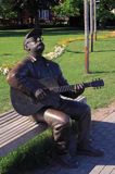 figura na ławeczce, promenada nad Zalewem w Nidzie na Mierzei Kurońskiej, Zalew Kuroński, Neringa, Litwa Nida village, Curonian Spit, Curonian Lagoon, Neringa, Lithuania