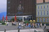 Niemcy Stralsund restauracja w porcie