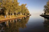 Nord Rechlin, wyjście na jezioro Muritz, Pojezierze Meklemburskie, Meklemburgia-Pomorze Przednie, Niemcy