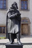 Nowy Wiśnicz, pomnik Jana Matejki przed Ratuszem