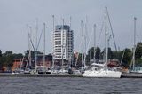 Nykoping, port jachtowy, marina, Szwecja