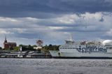 prom, port Nynashamn, Szwecja