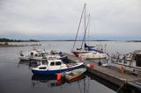 port jachtowy przy wyspie Outoori, Finlandia, Zatoka Botnicka