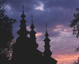 Owczary. zabytkowa cerkiew, Beskid Niski, Polska