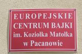 Pacanów, Europejskie Centrum Bajki im. Koziołka Matołka