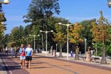 Promenada w Połądze, Połąga, Palanga, Litwa Palanga, Lithuania