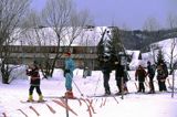 wyciąg narciarski w Polanie w Bieszczadach