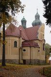 Polanica Zdrój, uzdrowisko, kościół na Klasztornej Górze