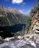 Tatry potok spod Czarnego Stawu w Dolinie Morskiego Oka