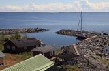port na wyspie Ritgrund, Archipelag Kvarken, Finlandia, Zatoka Botnicka