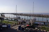 port jachtowy w Lohme na wyspie Rugia, Niemcy