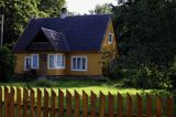 drewniany dom, wyspa Ruhnu, Estonia a house, Ruhnu Island, Estonia