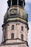 Ryga, wieża kościoła św. Piotra, Sv. Peterbaznica, Stare Miasto, Łotwa